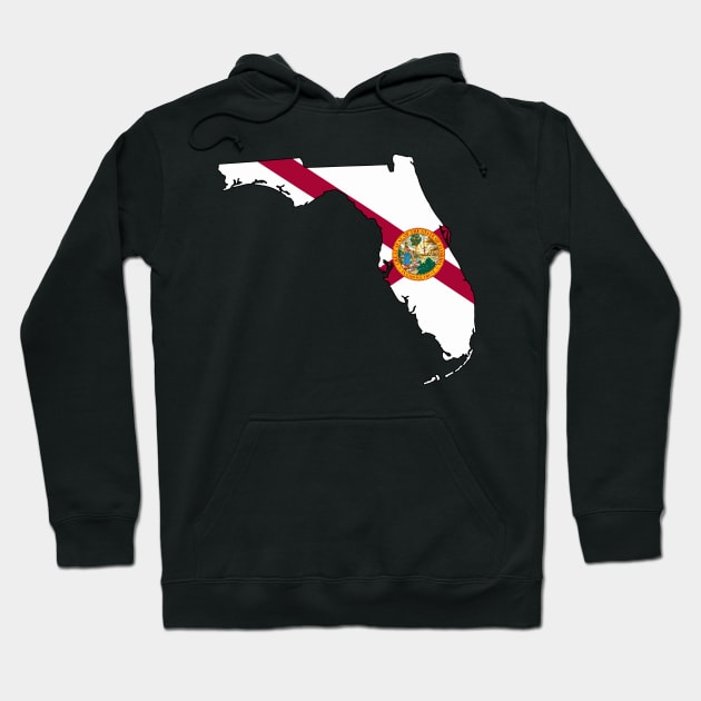 Florida Flag Hoodie by Wickedcartoons